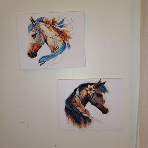 Horse Canvases  (Set of 2)